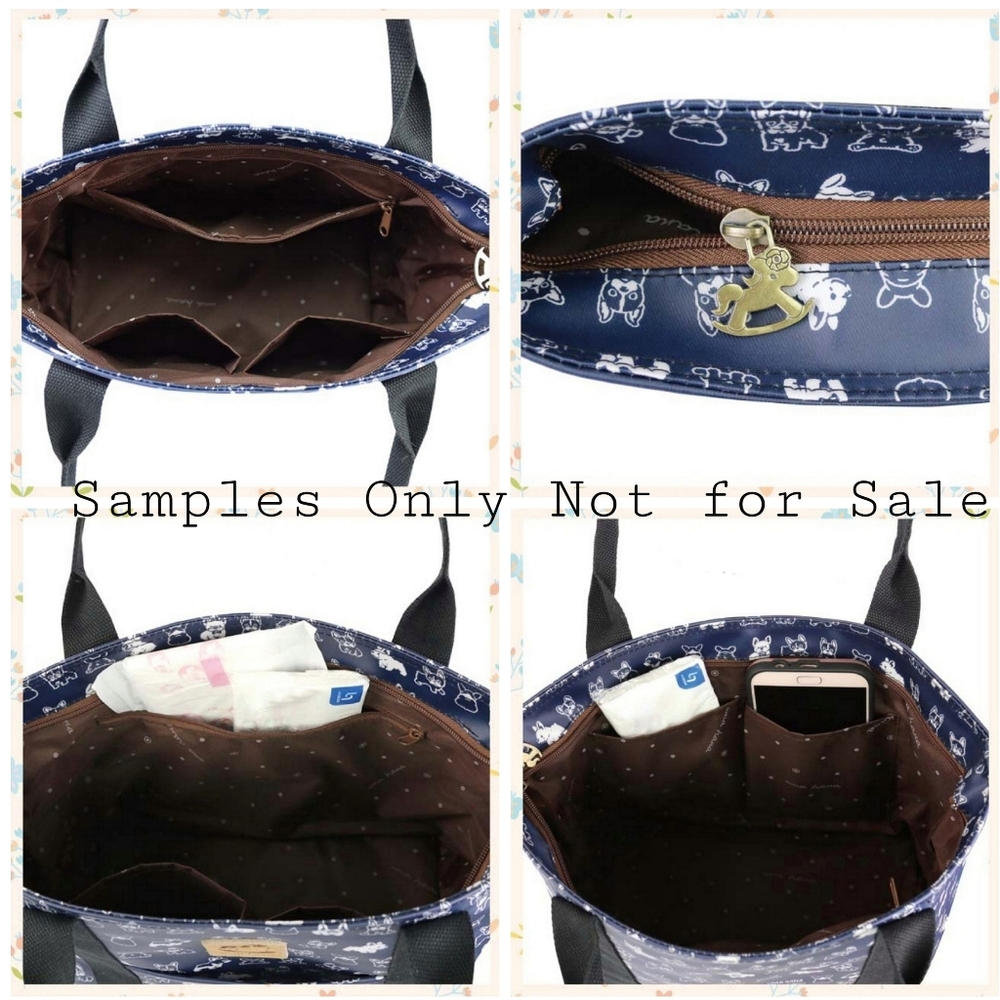 Waterproof French Bulldog Dumpling Tote Shoulder Bag Purse - Picture 2 of 10